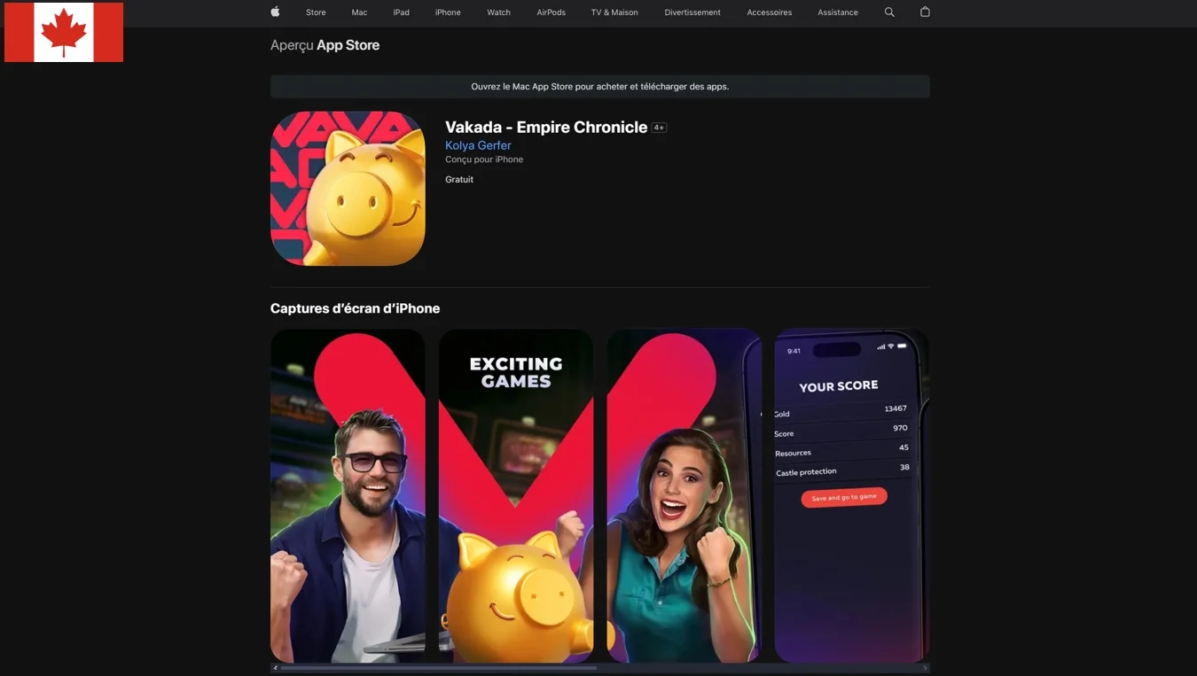 Vavada Casino App