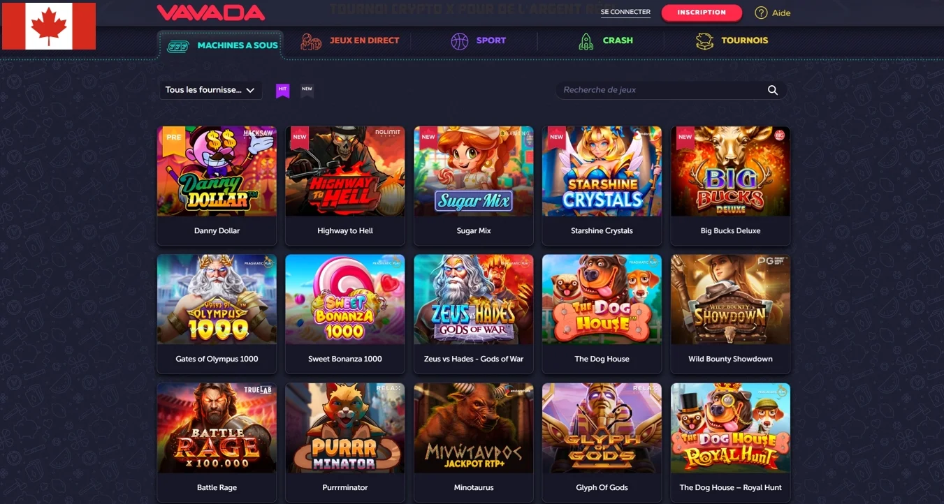 Vavada Casino Slots